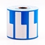 Label Printing Roll - Blue